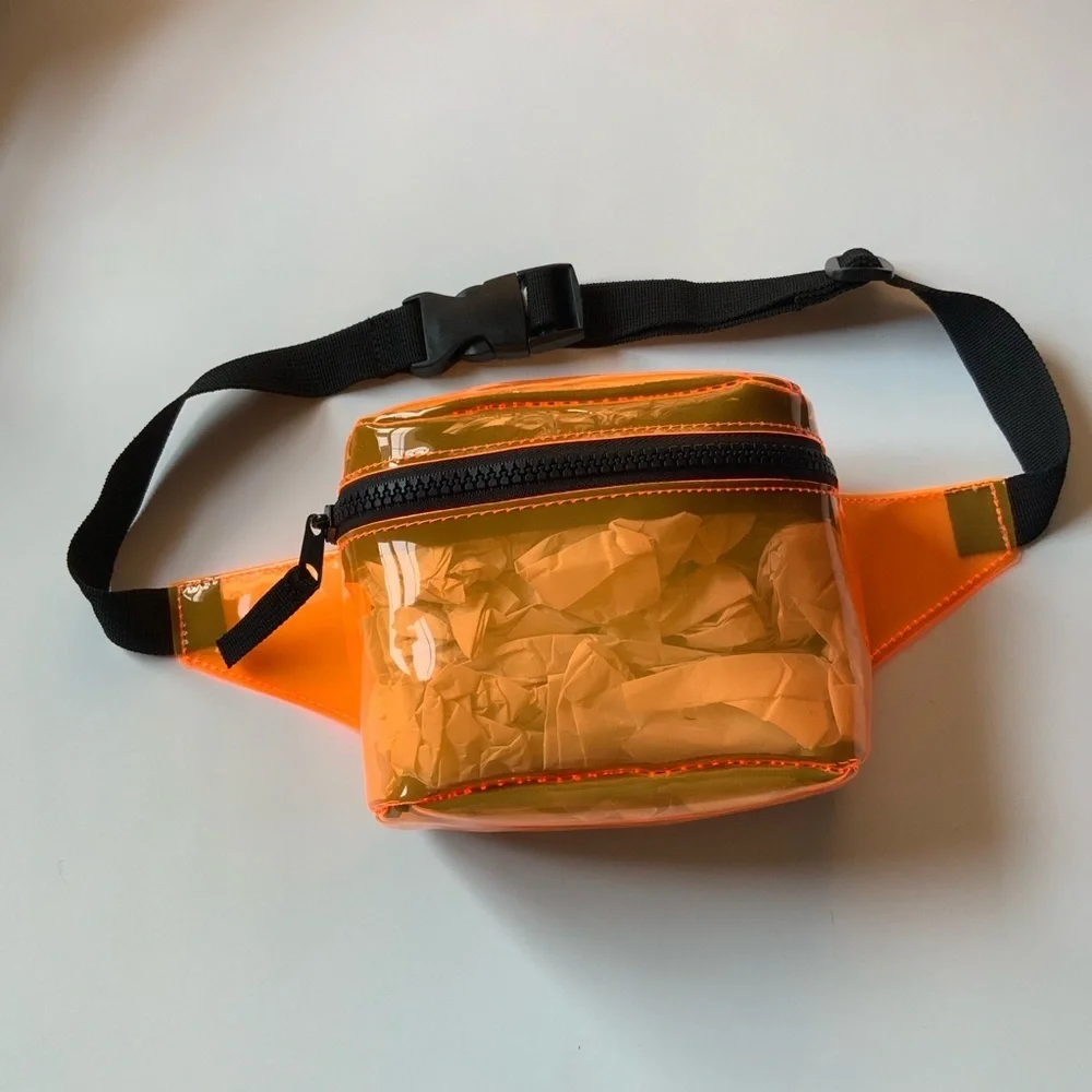 Target clear orange Fanny pak  kids